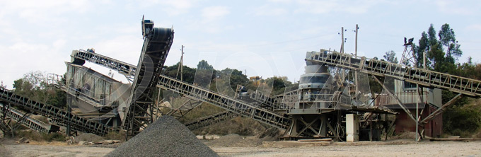 Feldspar Stone Crushing Plant