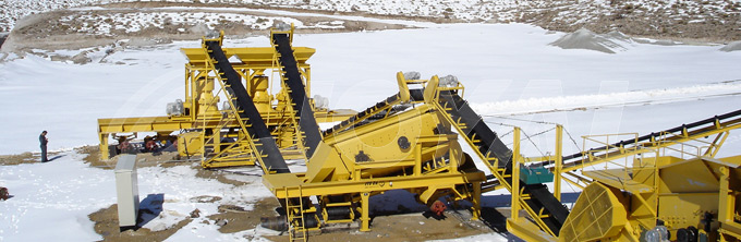 Granite Stone Crushing Plant